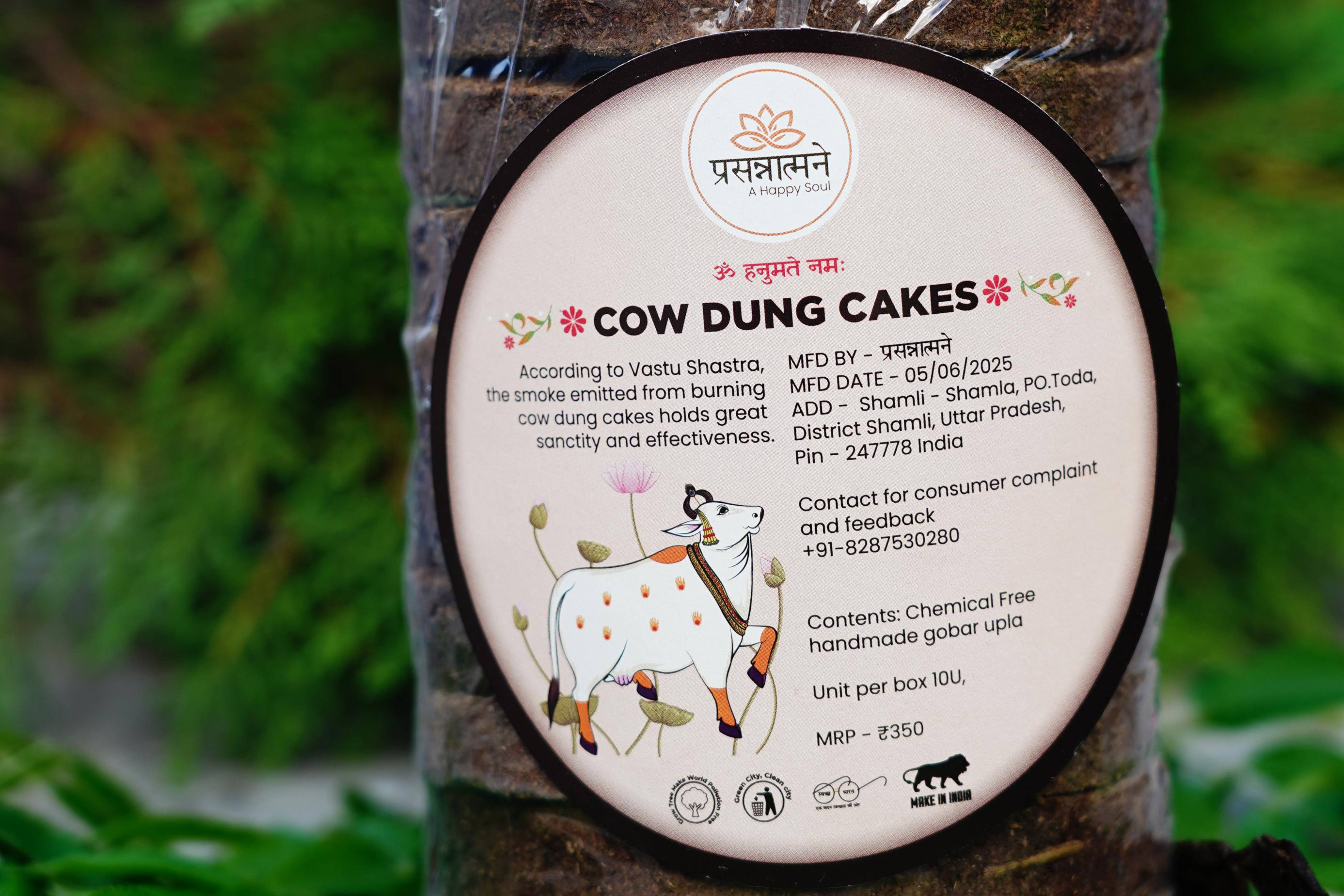Cow dunk cakes